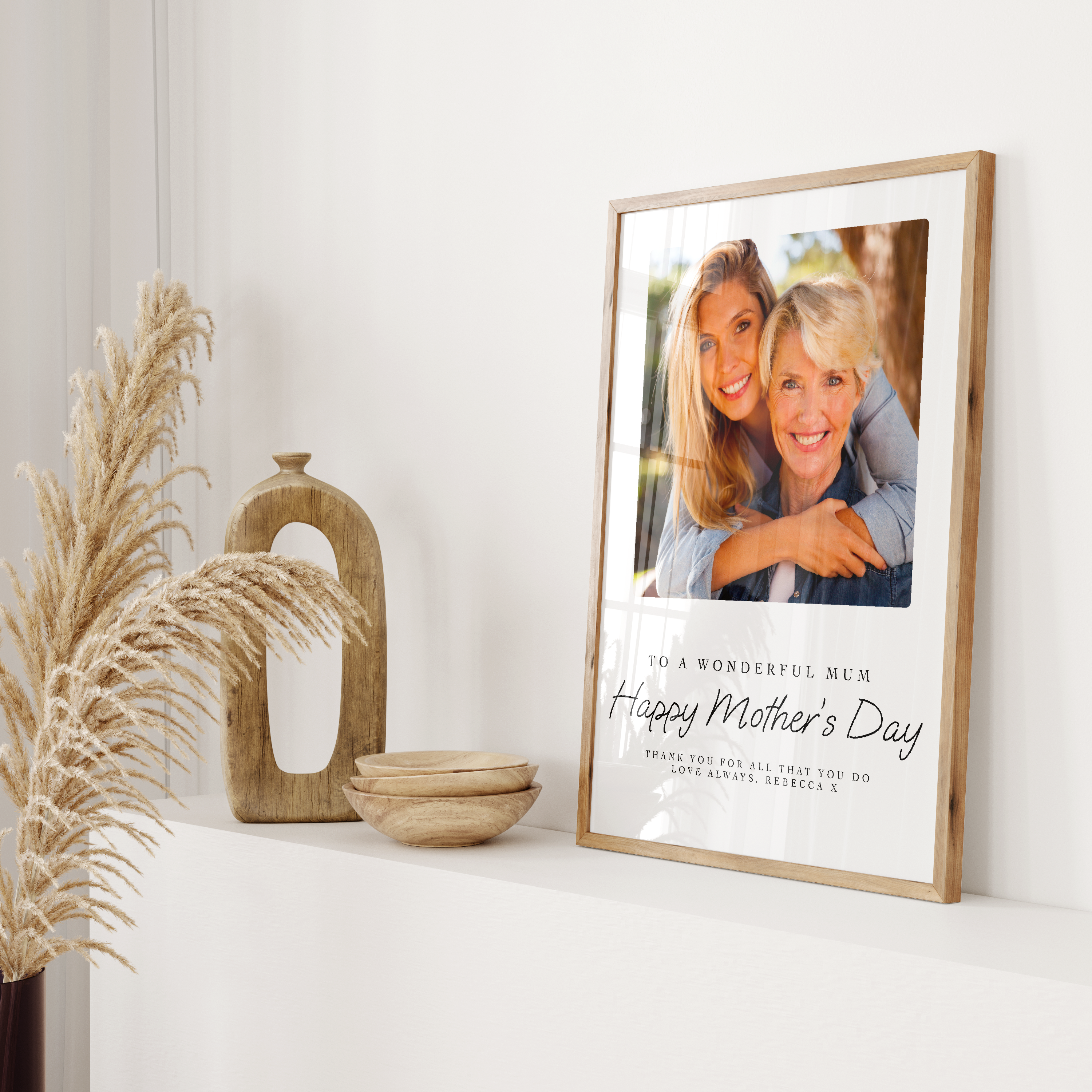 Personalised Photo Print with Message