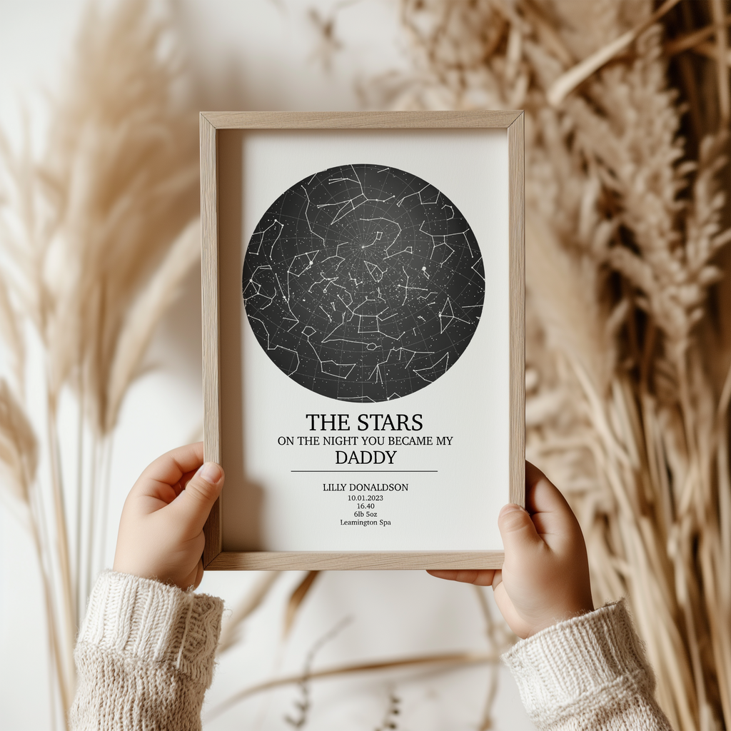 Custom Star Map Print – Personalised Celestial Gift