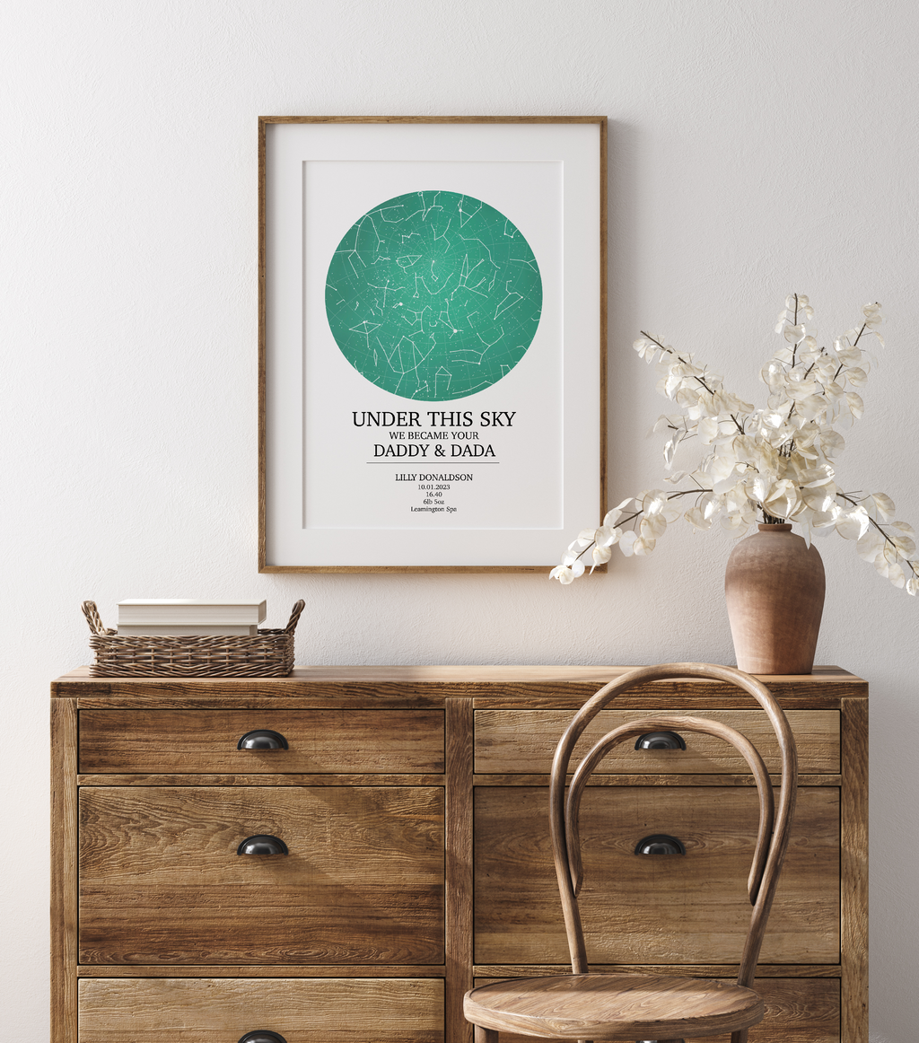 Custom Star Map Print – Personalised Celestial Gift