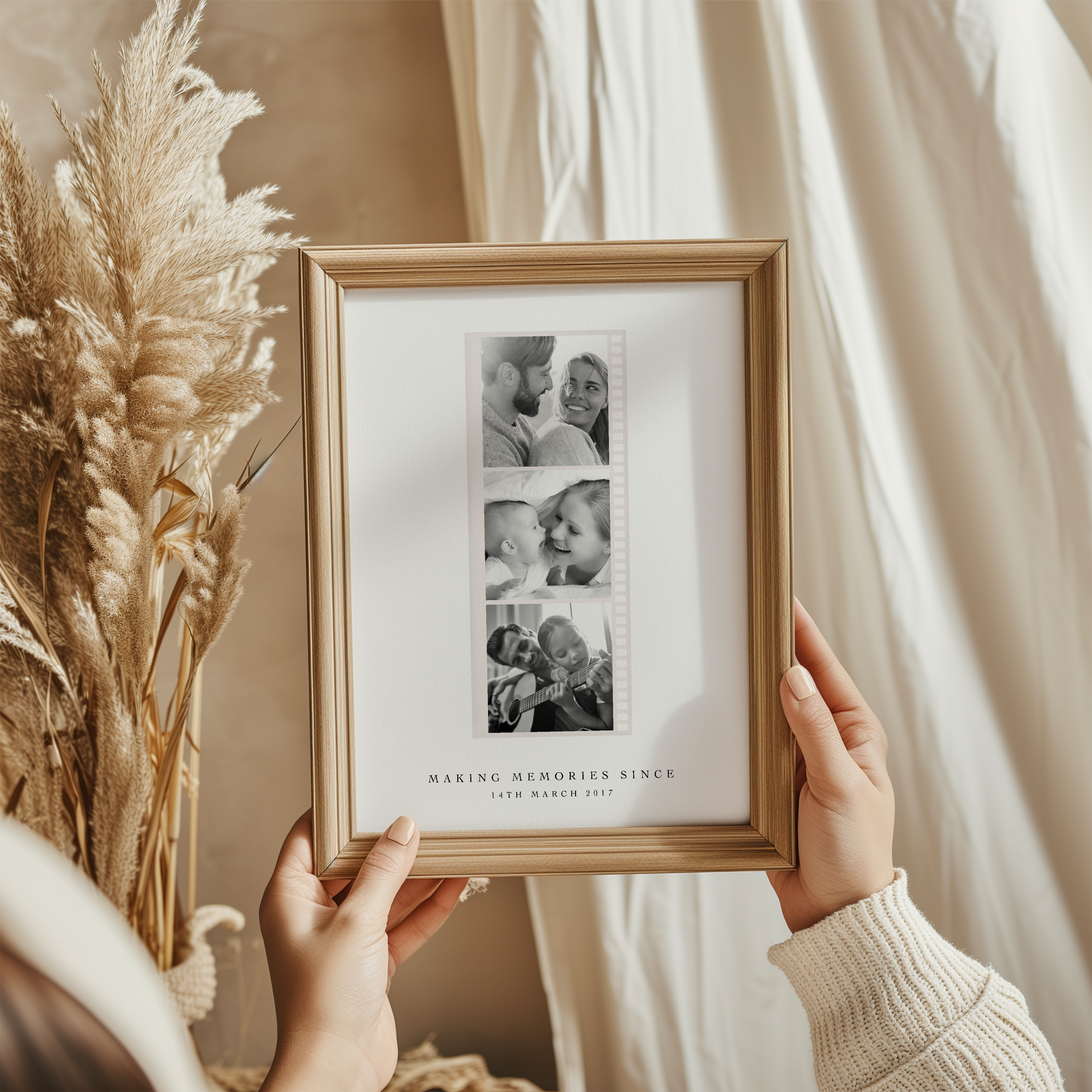 Personalised Film Roll Photo Print