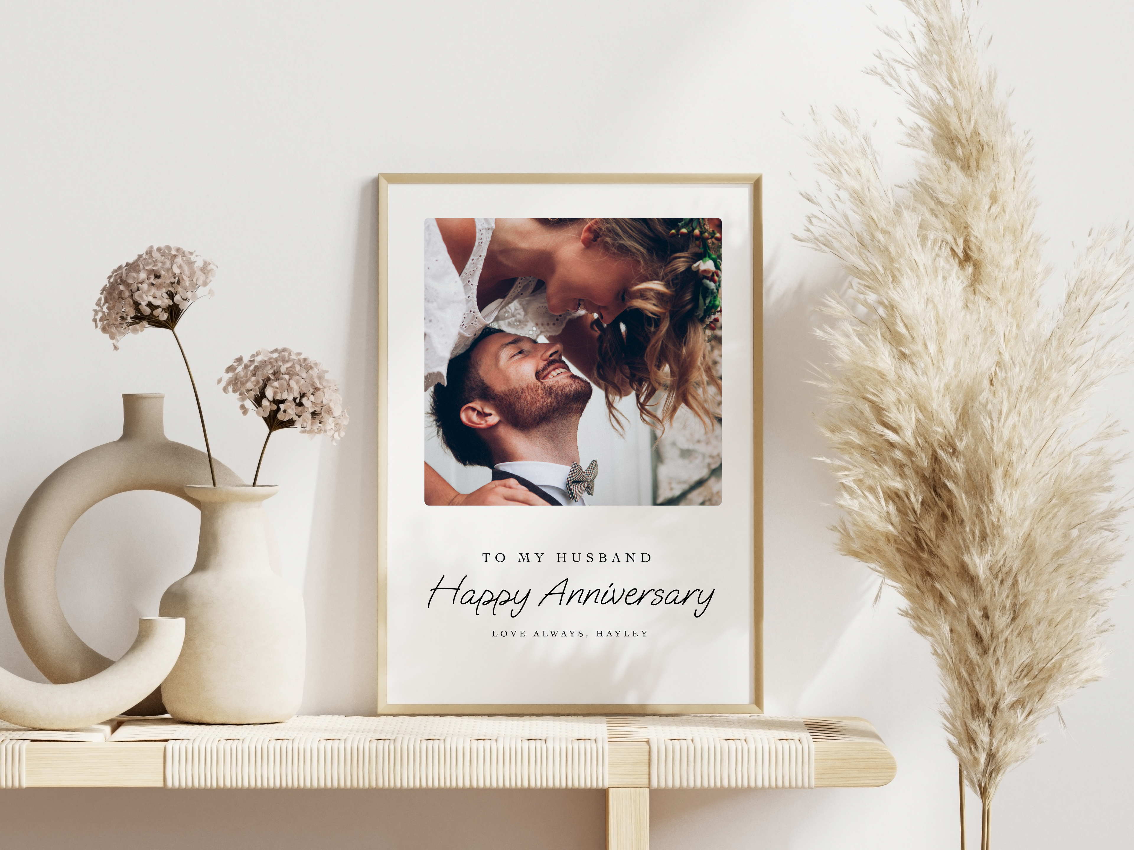 Personalised Photo Print with Message