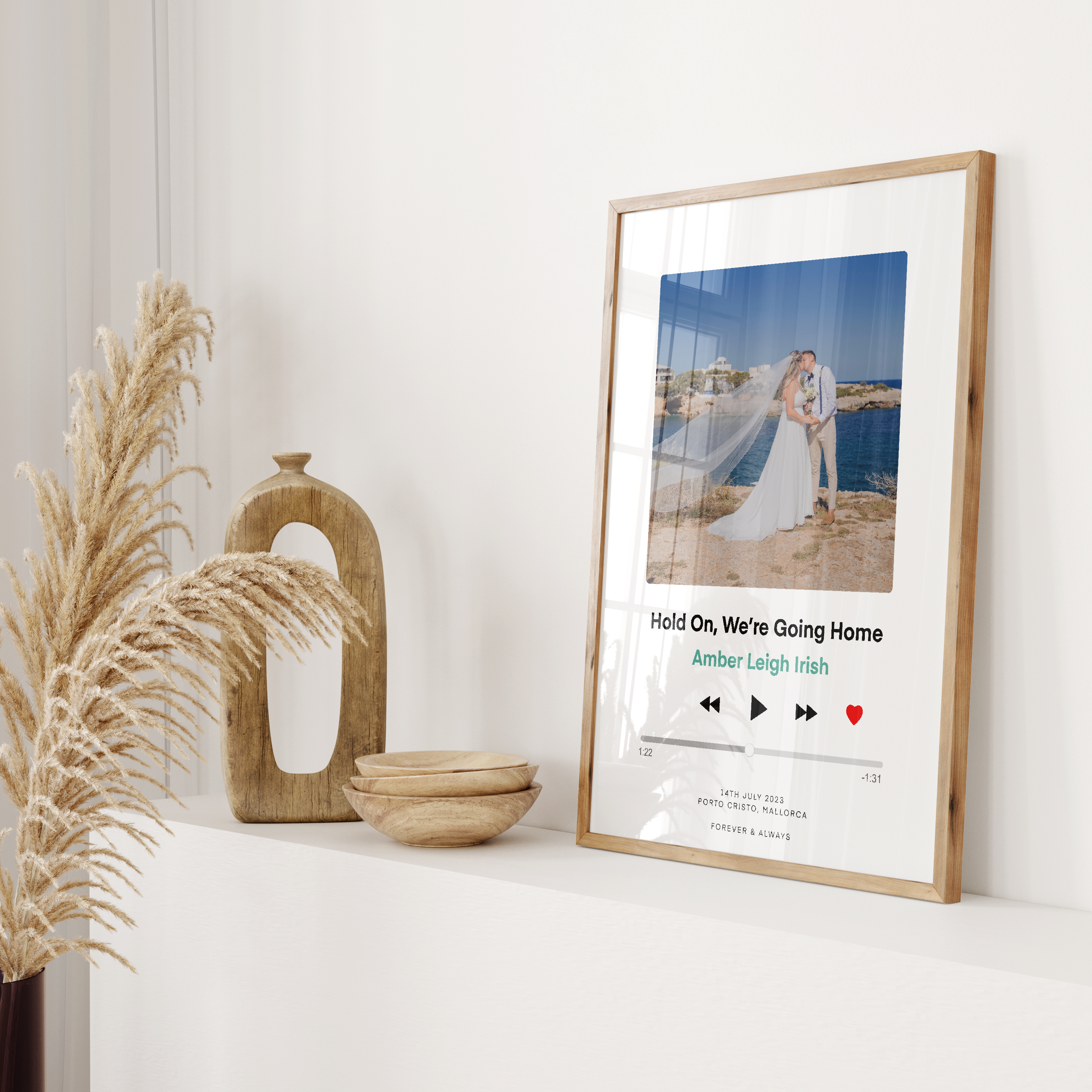 Personalised Song Print | Custom Album Cover Photo Gift