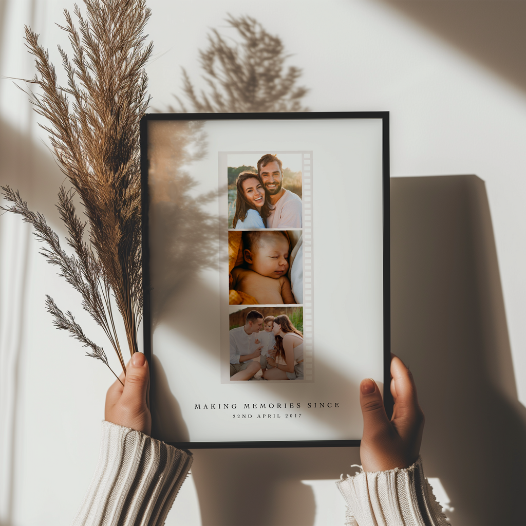 Personalised Film Roll Photo Print