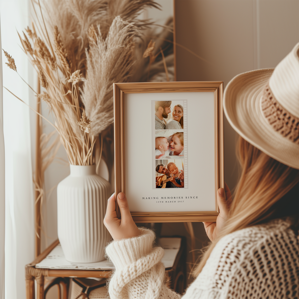 Personalised Film Roll Photo Print