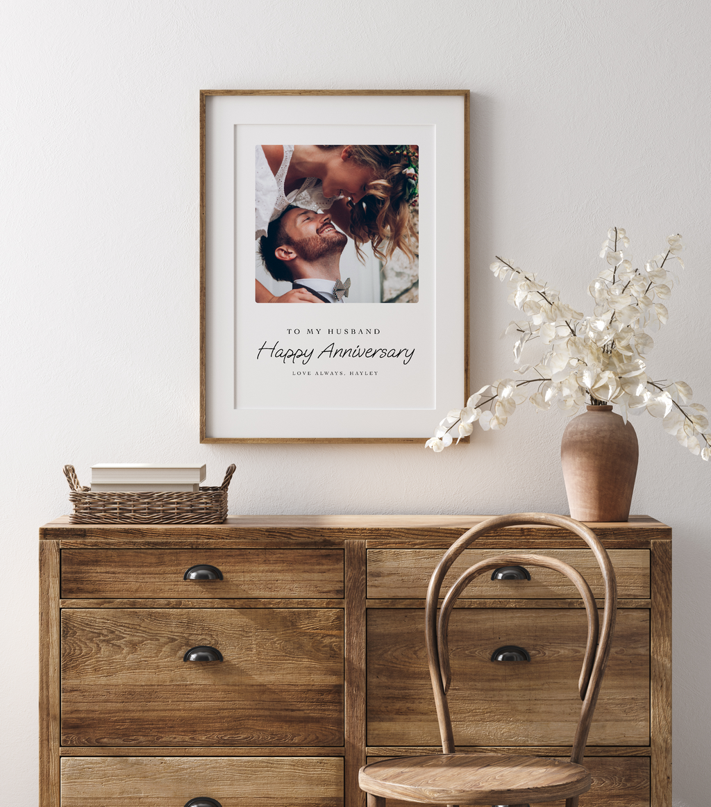 Personalised Photo Print with Message