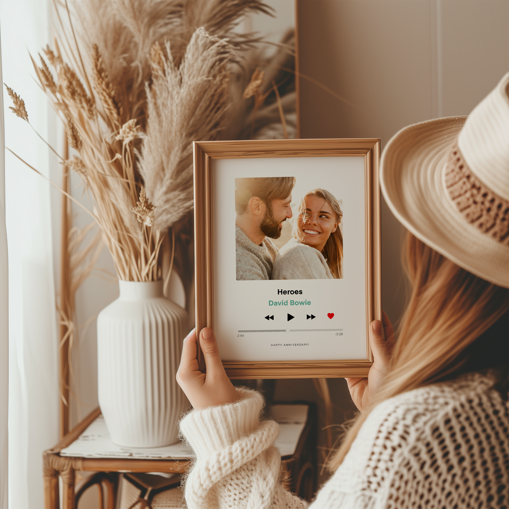 Personalised Song Print | Custom Album Cover Photo Gift